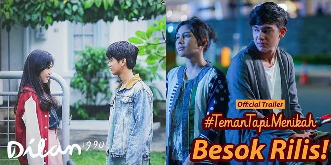 Dua film tentang kisah cinta remaja dengan konflik yang berbeda. © Instagram/falconpictures_