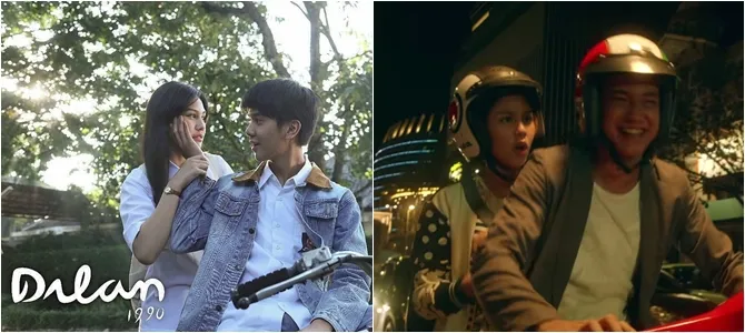 Setting waktu dan latar yang tak sama, antara jadul atau modern mana yang kamu pilih? © Instagram/falconpictures_