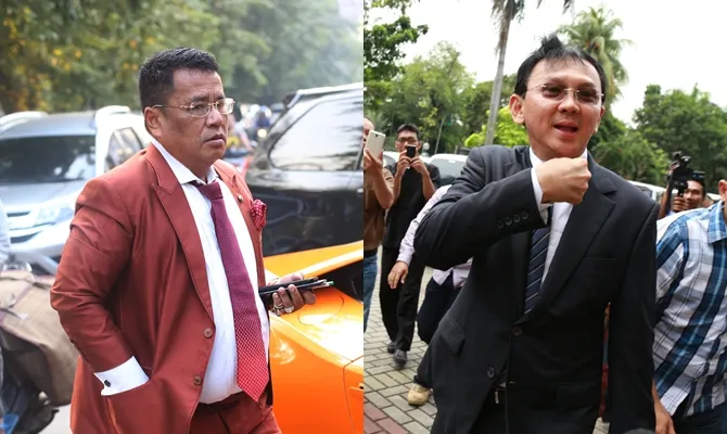 Dinar Candy ingin Ahok jadi host seperti Hotman Paris (Credit: Ahok © KapanLagi.com/Agus Apriyanto & Hotman Paris © KapanLagi.com/Budy Santoso)