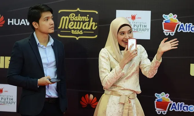 Jelang puasa, keduanya kompak menjaga stamina dan kesehatan. © KapanLagi.com/Bambang E Ros