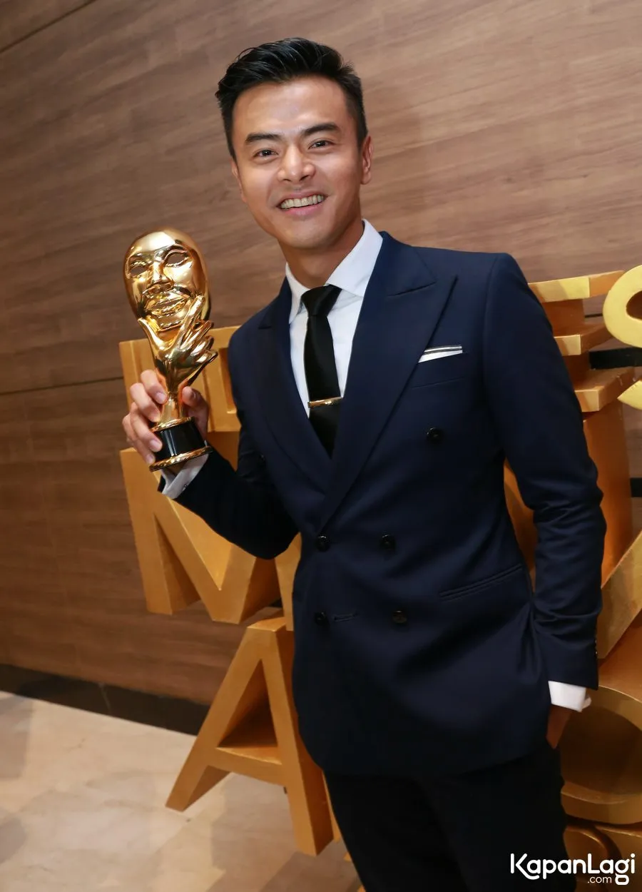 Dion merasa beruntung bisa menang © KapanLagi.com®/Agus Apriyanto