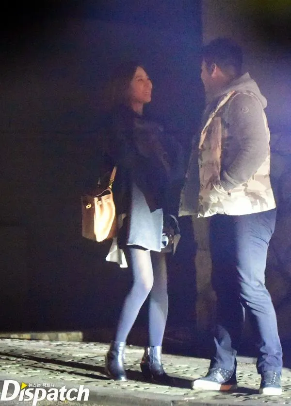 Yuri dan Oh Seung Hwan terlihat bahagia ketika bersama © Dispatch