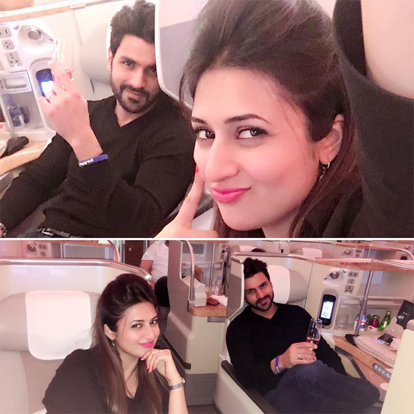 Divyanka dan Vivek pulang bulan madu ©instagram/divyankatripathidahiya