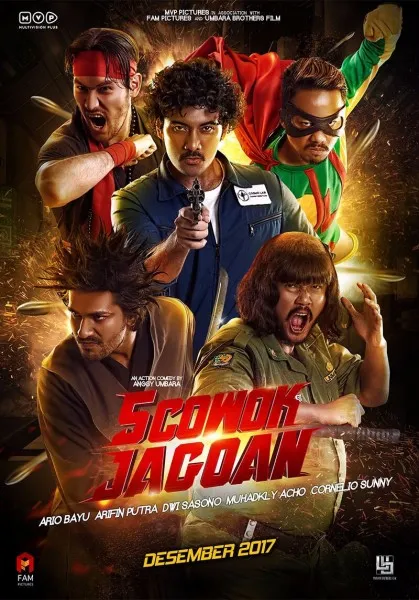Poster film 5 COWOK JAGOAN © MVP Pictures