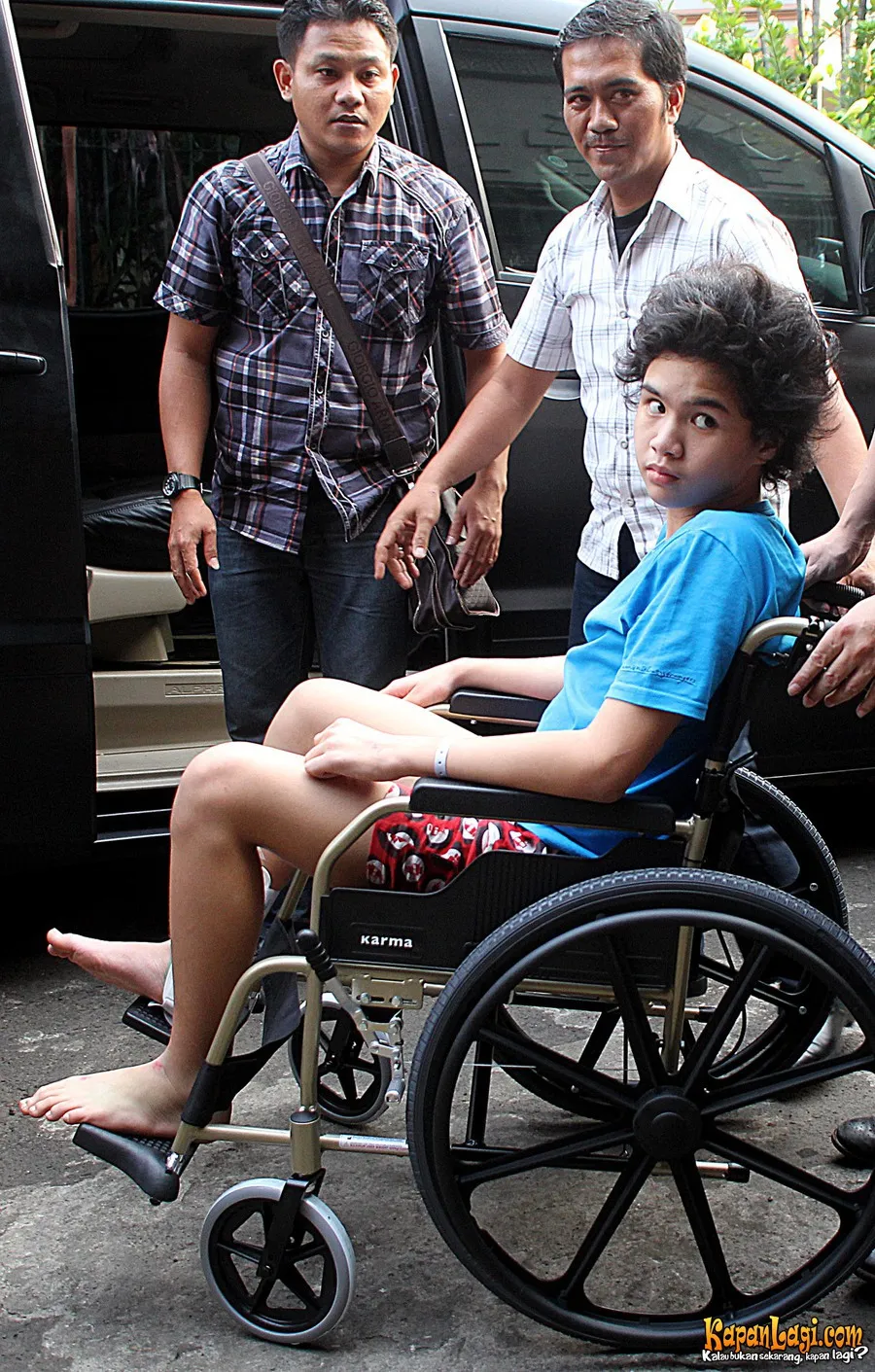 Dul Lucky Laki masih belum diperiksa pihak kepolisian.