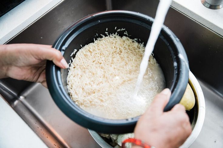 Washing Rice Illustration (Source: health.com)