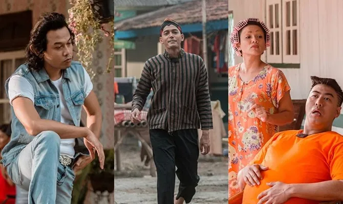 Tiga serangkai yang selalu bertingkah kocak dan absurd. (Courtesy of MD Pictures)