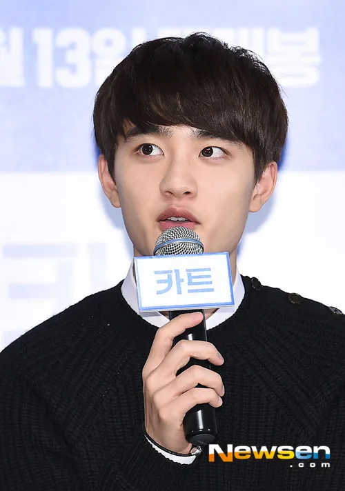 D.O EXO saat menghadiri prescon CART @mwave.interest.me
