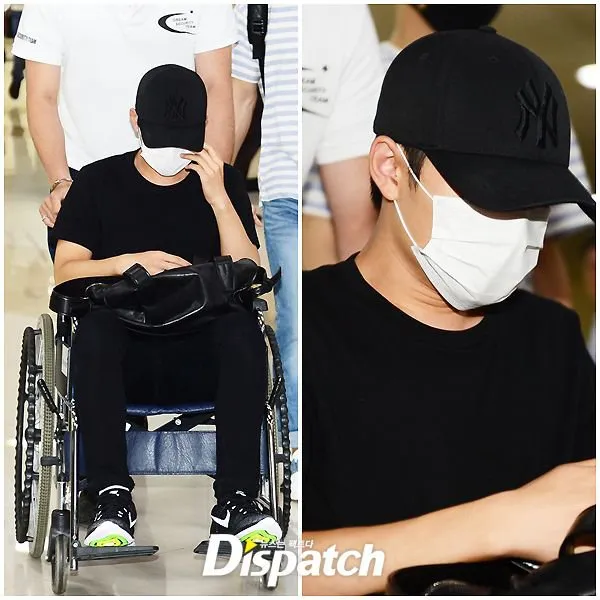 D.O EXO saat pulang dari Jepang. ©credit as tagged