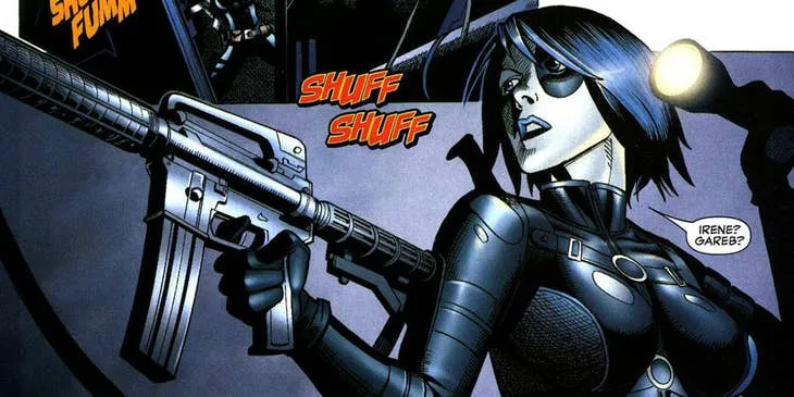 Domino, karakter mutan dalam komik Marvel yang dirumorkan akan muncul dalam DEADPOOL 2 bersama Cable © screenrant.com