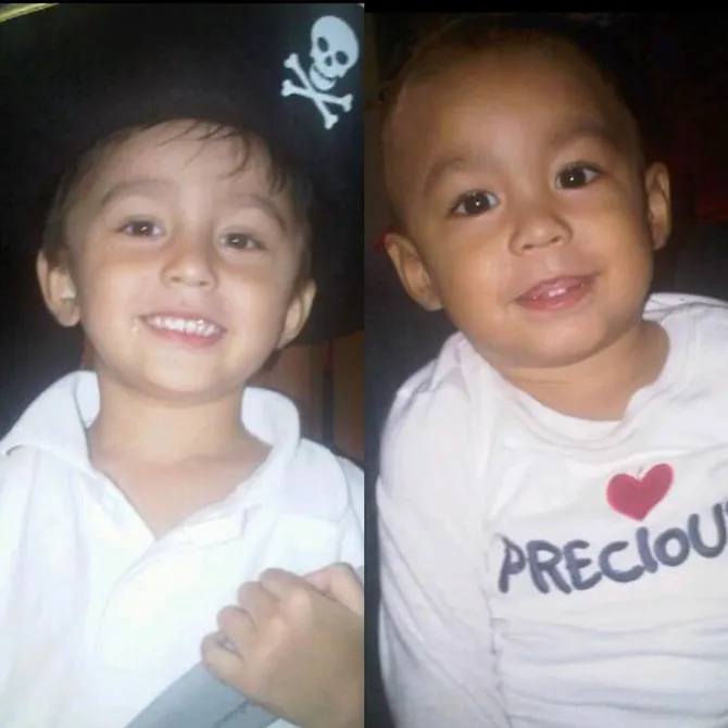 Darius dan sang anak saat kecil (credit: instagram.com/dagnesia)