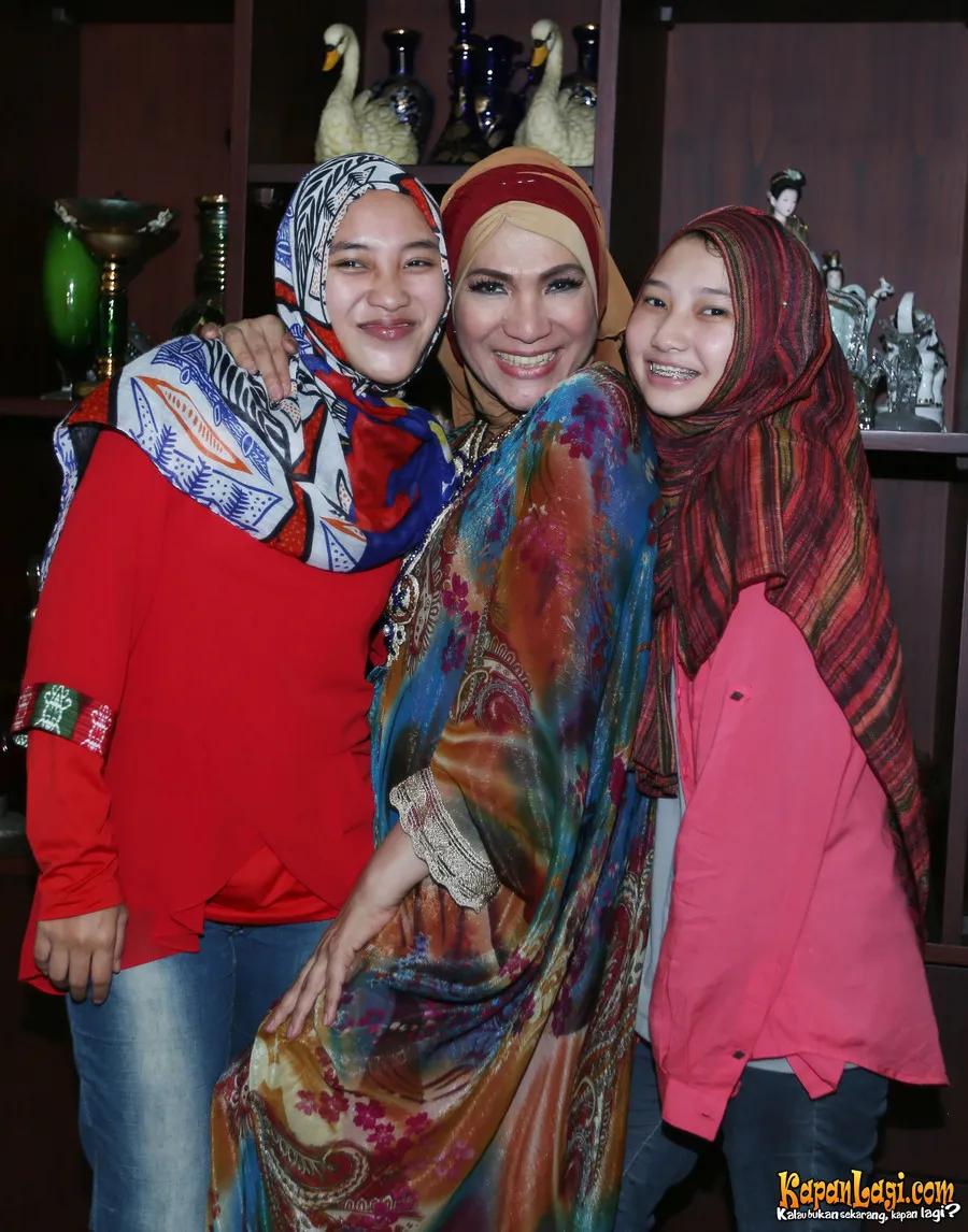 Putri cantik Dorce tak merasa beban sebagai anak. ©KapanLagi.com®/Budy Santoso