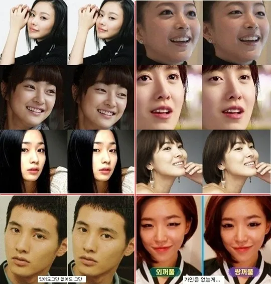 Tanpa kelopak mata ganda, masihkan selebriti Korea ini mempesona? ©soompi.com