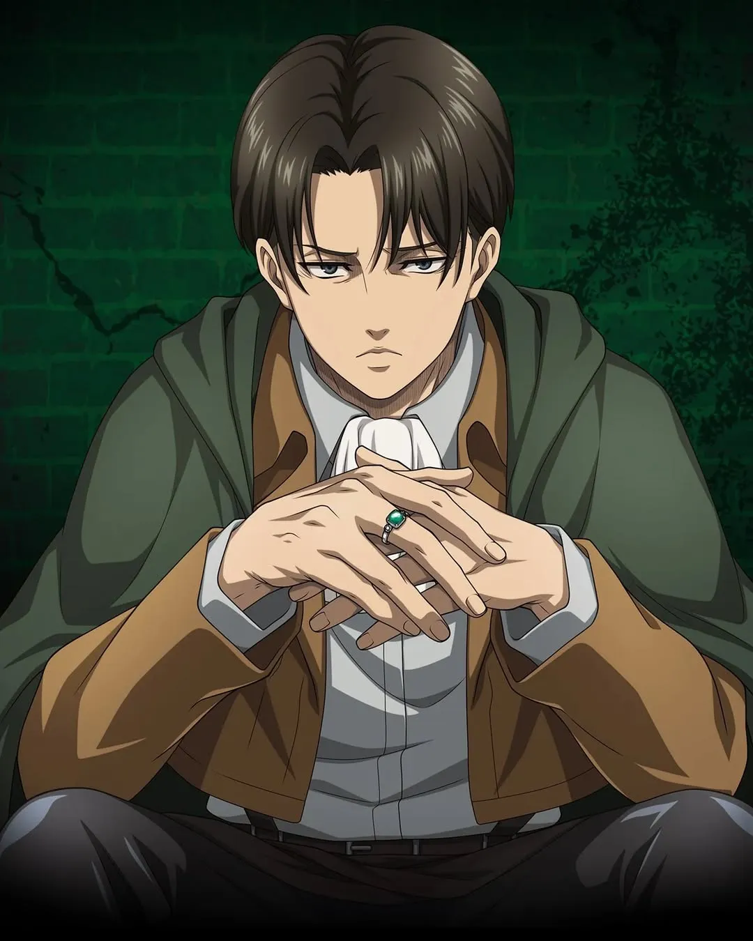 Levi Ackerman dalam ATTACK ON TITANS.