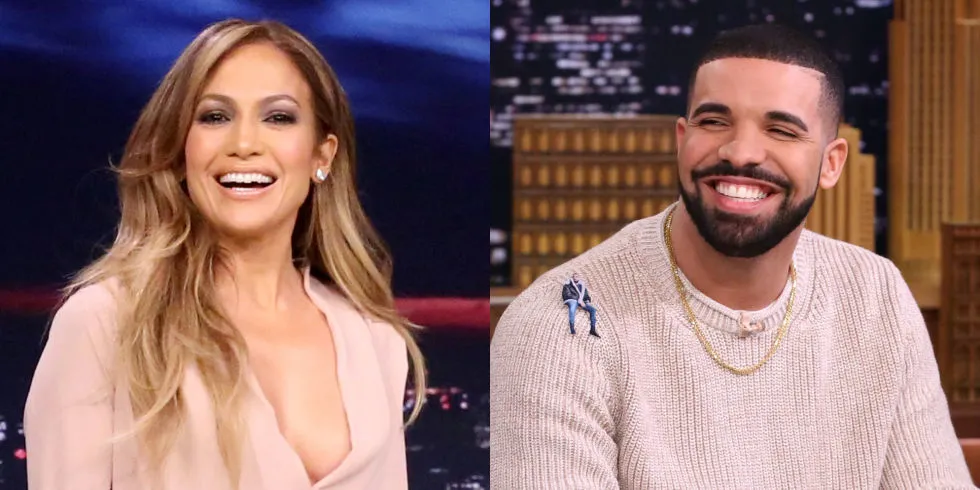 Drake & JLo © Elle