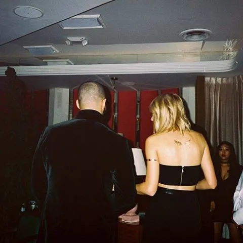 Pancing reaksi netizen, Drake posting foto candid bersama Taylor Swift © instagram.com/champagnepapi