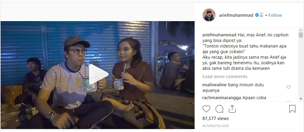 ©Instagram/ariefmuh