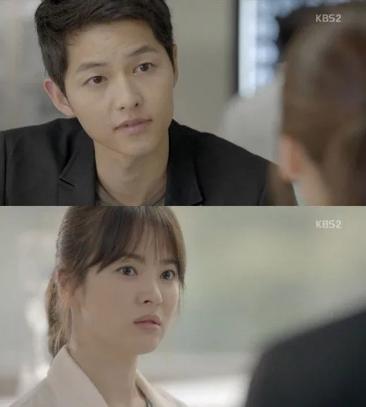 Baru episode pertama, Descendants of The Sun yang dibintangi Song Hye Gyo - Song Joong Ki langsung puncaki rating. ©hancinema.net