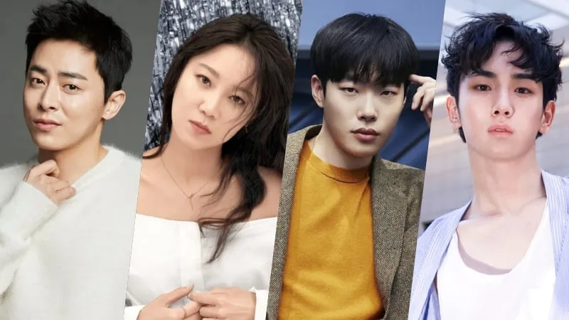 Cast final untuk film HIT-AND-RUN TASK FORCE: Jo Jung Suk, Gong Hyo Jin, Ryu Jun Yeol, Key SHINee, Yum Jung Ah, dan Jeon Hye Bin. © soompi.com