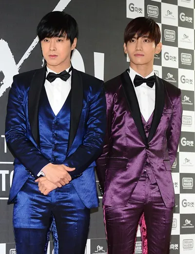 Ketenaran Yunho dan Changmin TVXQ membuat harga drama Korea di Jepang melambung. © tvxqexpress.com
