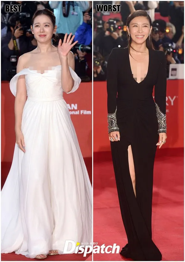 Son Ye Jin & Ha Ji Won, dress terbaik vs terburuk di Busan International Film Festival hari pertama. ©dispatch.co.kr