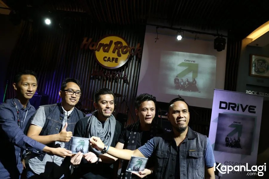 Lewat album kelima, Drive kembali optimis lagi © Agus Apriyanto