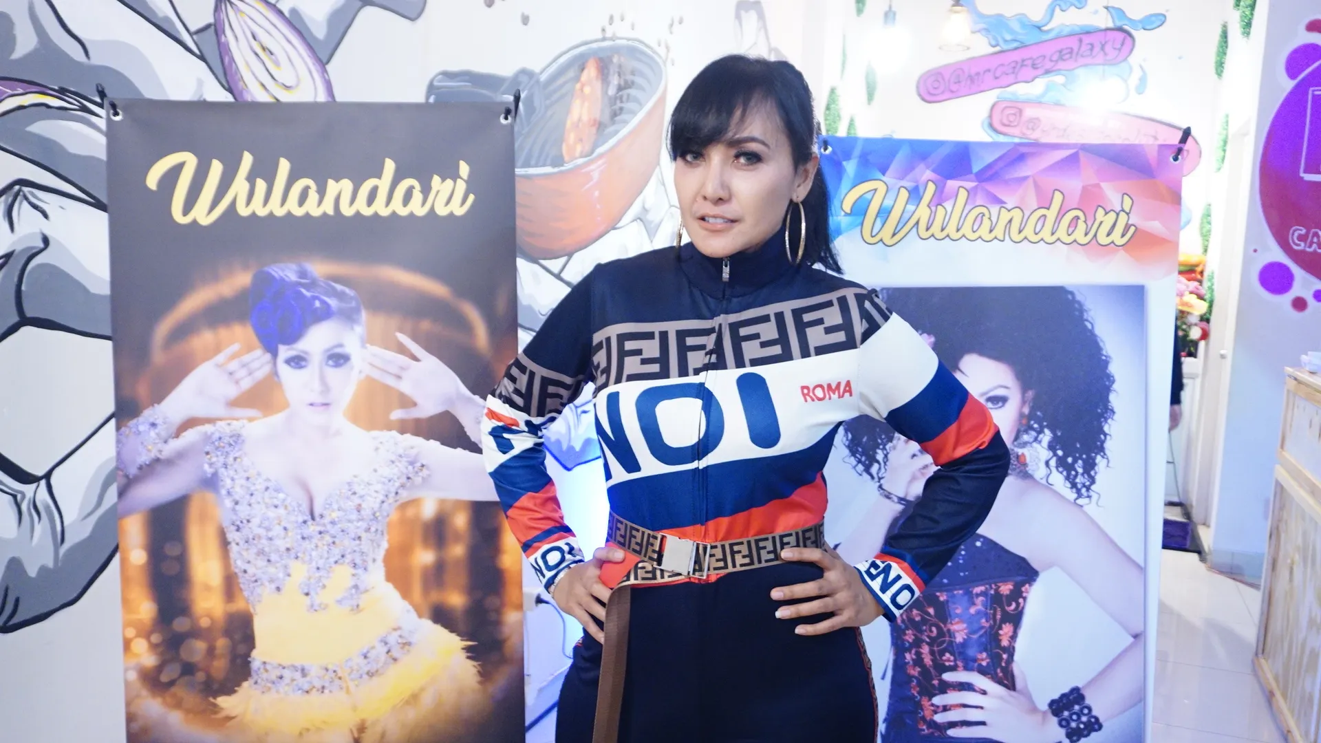 Wulandari rilis 'Brewok Sipit' / Credit: KapanLagi - Fikri Alfi Rosyadi