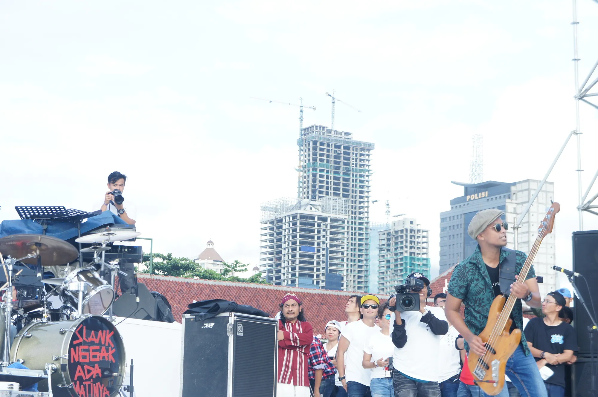 Slank merupakan salah satu artis yang tampil untuk memeriahkan #KonserGue2 di Jakarta © KapanLagi.com® / Fikri Alfi Rosyadi