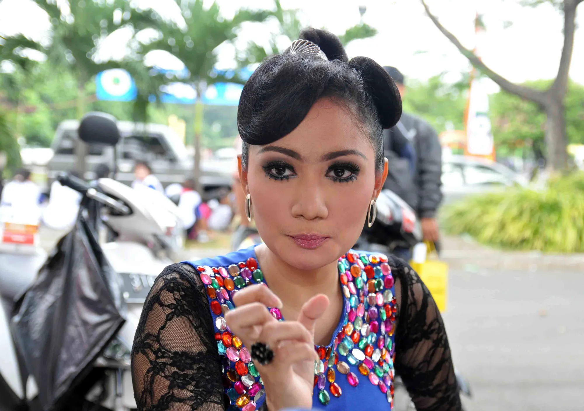 Chika Angel berusaha hati-hati ketika berkarir. ©sahal