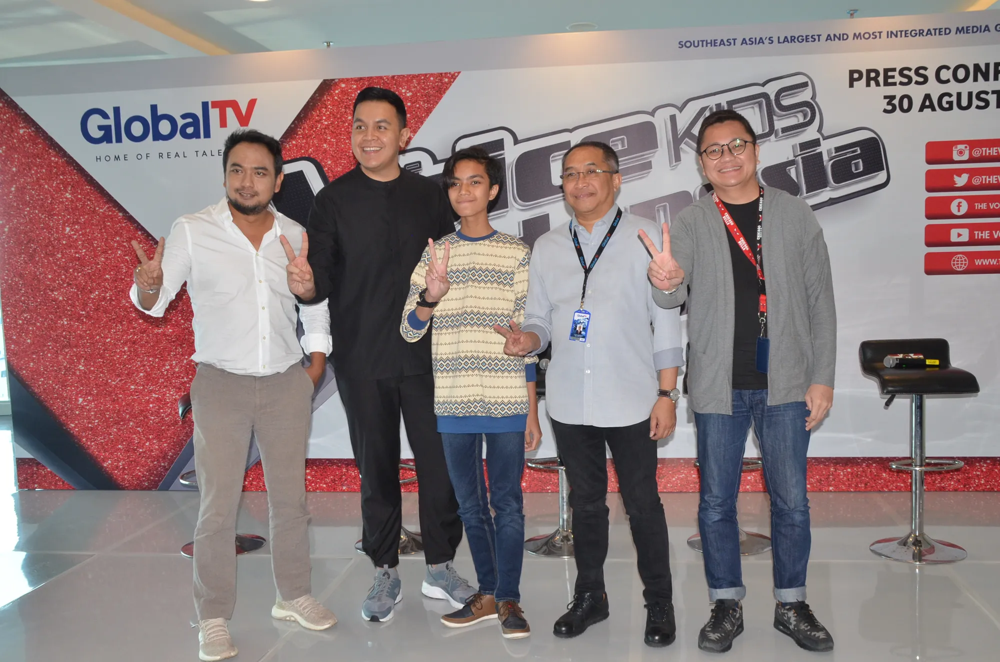Global TV kembali hadirkan ajang kompetisi The Voice Kids Indonesia 2. © KapanLagi.com/Nuzulur Rakhmah