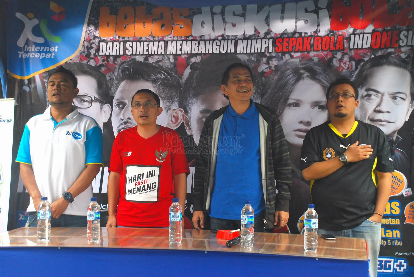 Pembicara diskusi HARI INI PASTI MENANG.