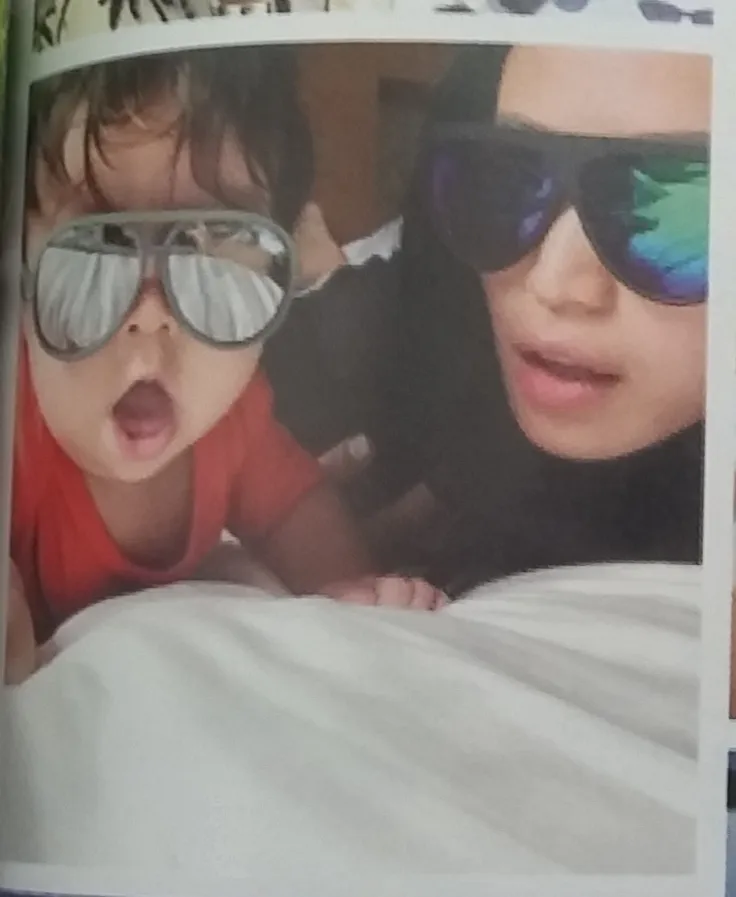 Baby El juga suka kompakan dengan Jedar mengenakan kacamata hitam. / Foto: Jedar Power; LOve Life Lord