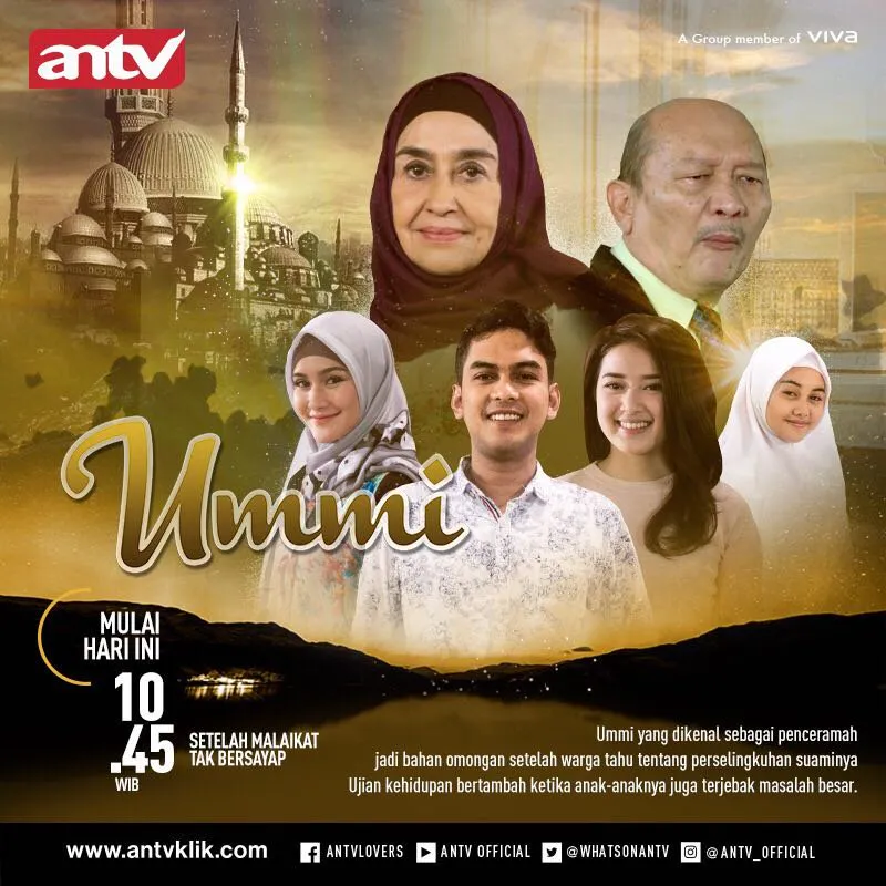 Serial Ummi telah tayang di ANTV. Credit: Twitter.com/SeriesANTV