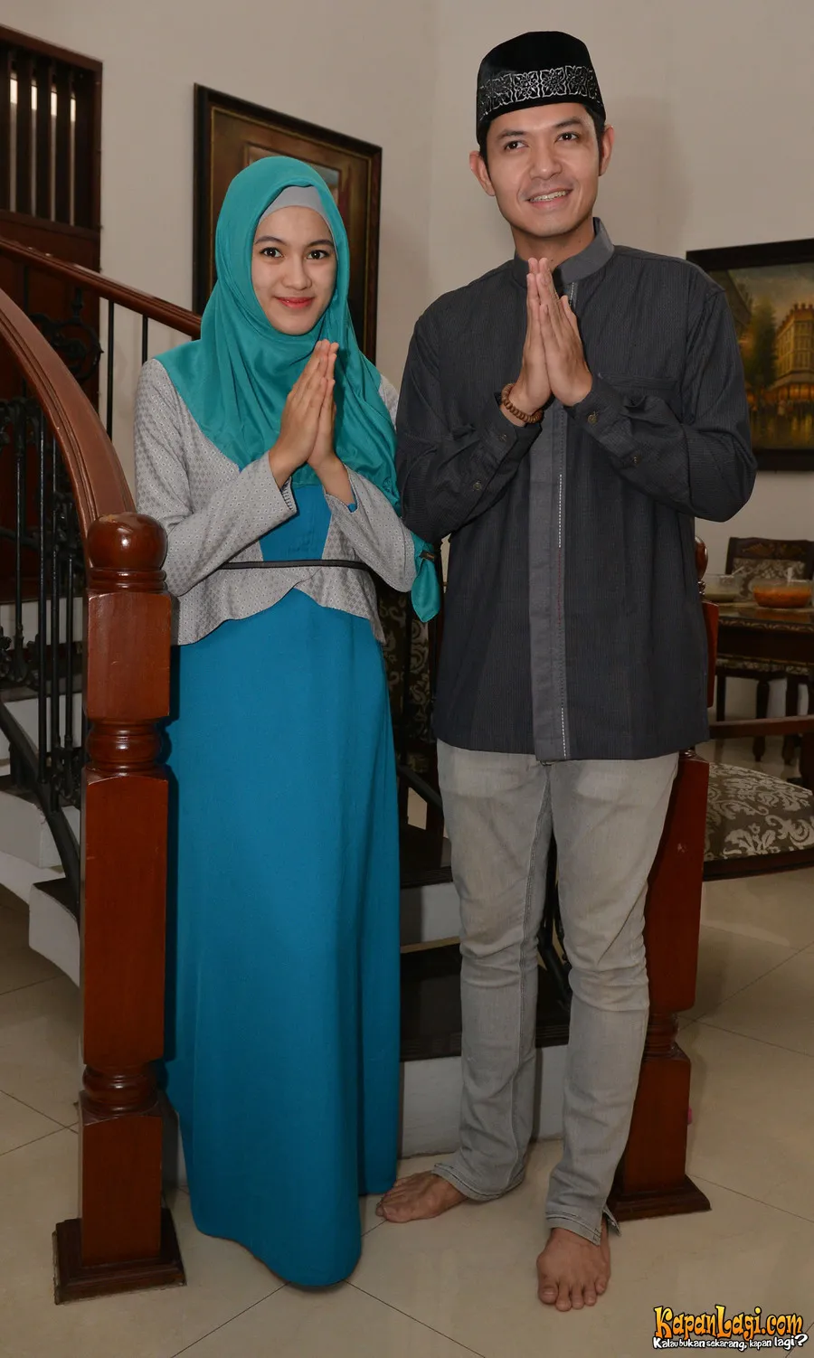 Dude Harlino ingin membekali sang buah hati dengan nilai-nilai agama. ©KapanLagi.com®/Akrom