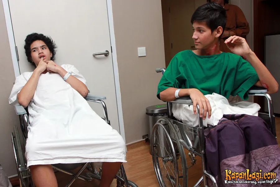 Dul saat di RS.