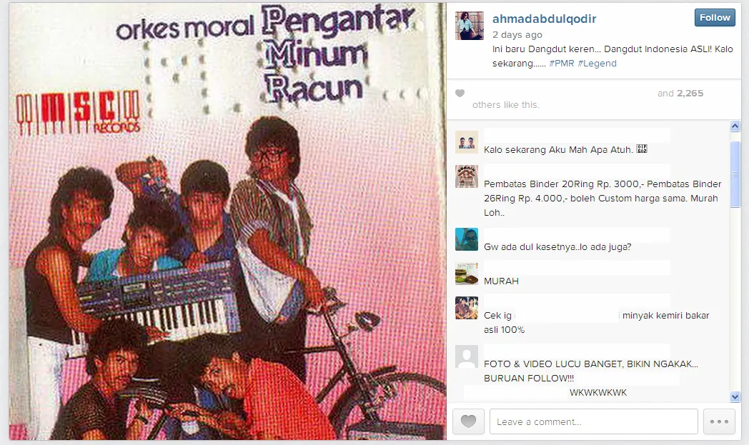 Sampul album Pengantar Minum Racun © Abdul Qodir/instagram