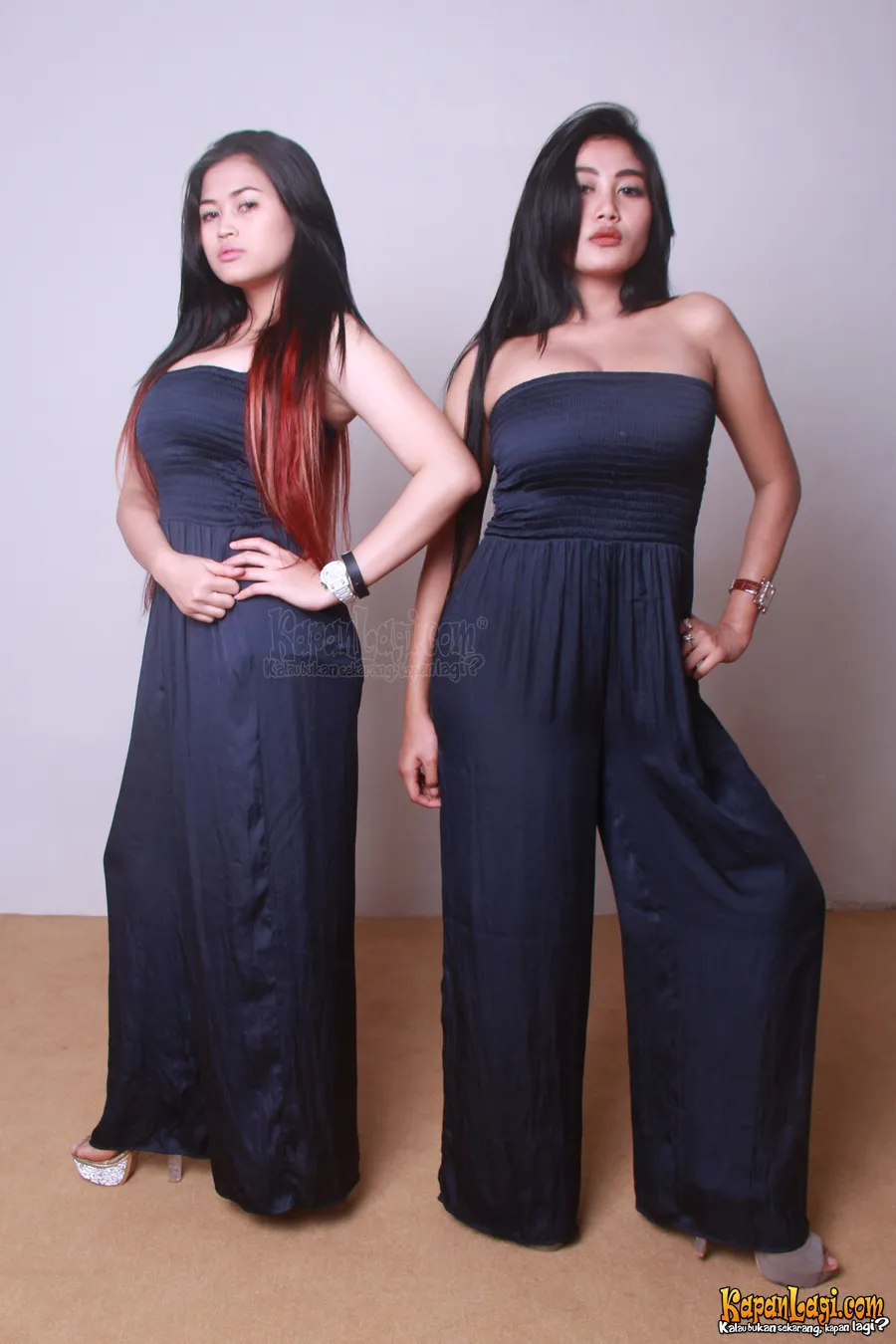Ada foto vulgar Duo Serigala yang dikenal dengan goyang drible diunggah ke sosial media. ©KapanLagi.com®