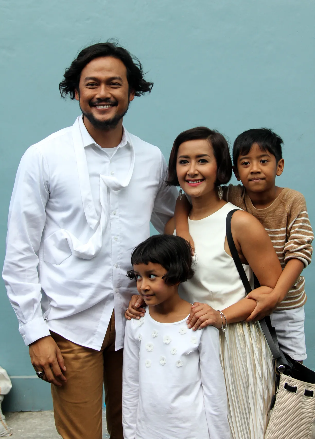 Widi Mulia & Keluarga © Kapanlagi/Bayu Herdianto