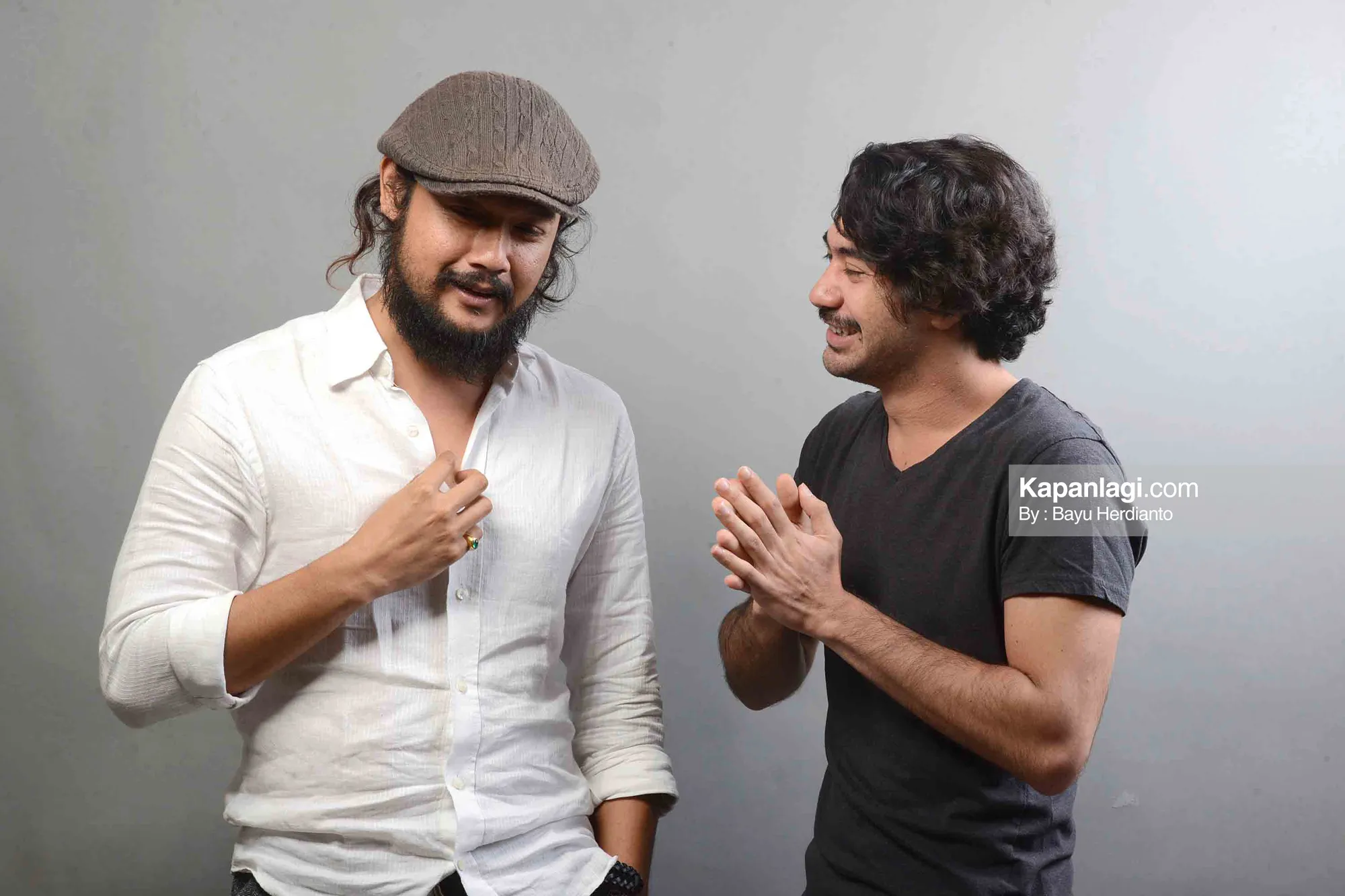 Dwi Sasono & Reza Rahadian © kapanlagi/Bayu Herdianto
