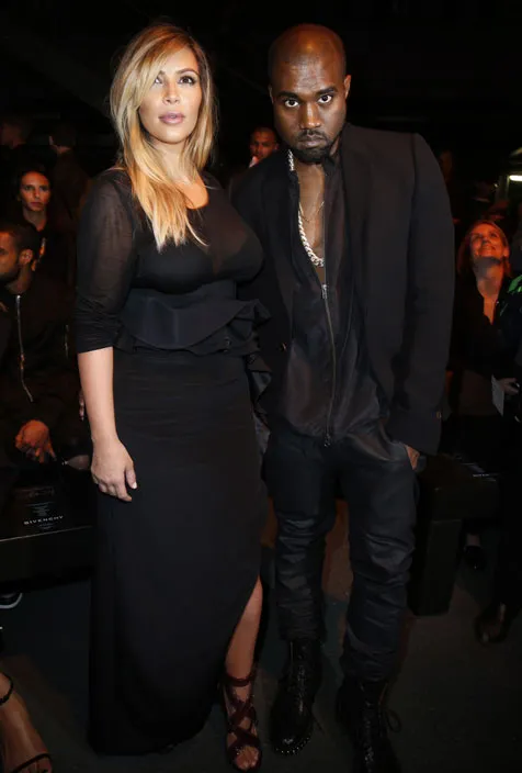 Kim dan Kanye @foto: KapanLagi.com®