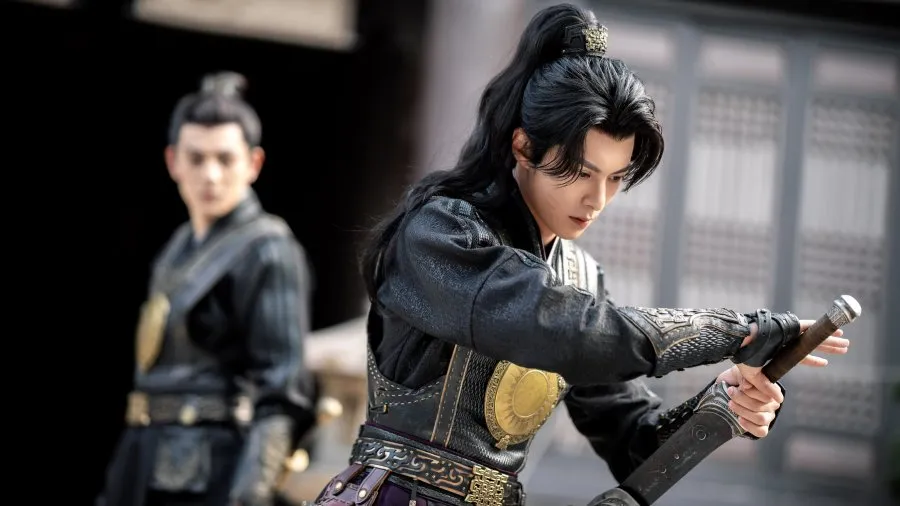 Dylan Wang as Xu Qian in Guardians of the Dafeng - mydramalist