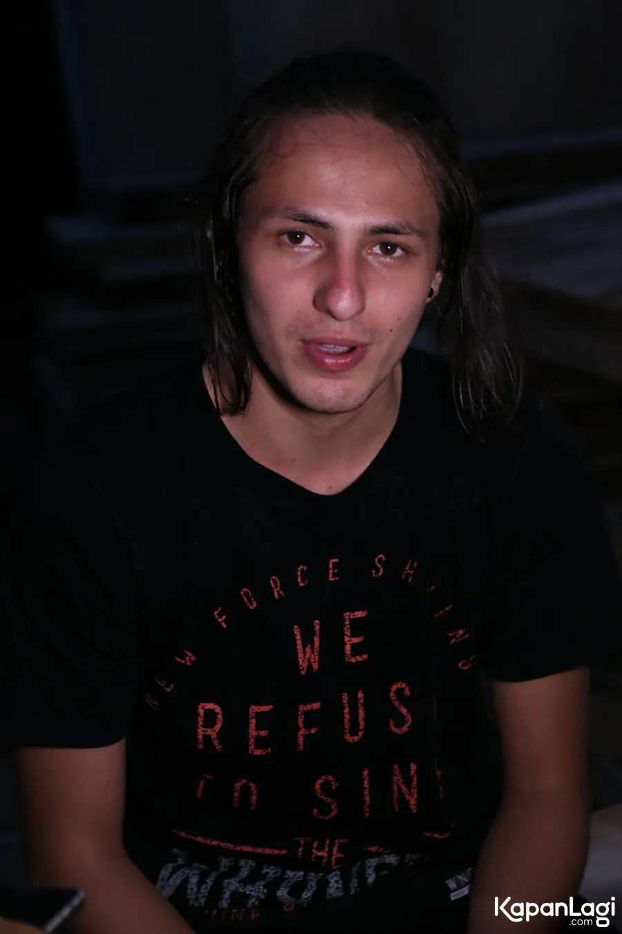 Dylan Carr mengaku baru pulang dari Pulau Pramuka ketika ada insiden kapal terbakar. ŠKapanLagi.com/Agus Apriyanto