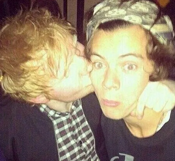 Ed Sheeran dan Harry Styles @ Instagram/Ed Sheeran