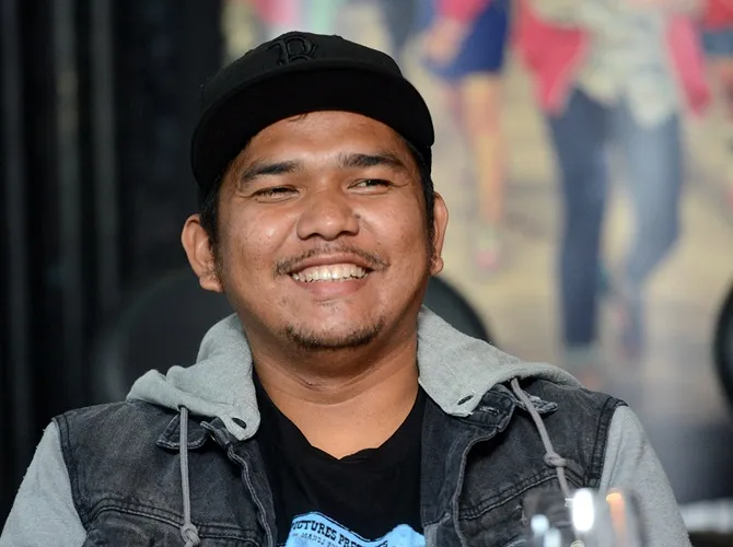 Meski harus hilangkan beberapa adegan di novel, Fajar optimis film tersebut akan sukses. (Credit: KapanLagi.com/Bambang E Ros)