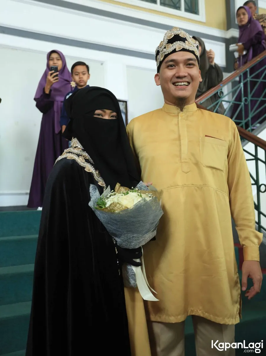 Egi John telah resmi menikah dengan Kamilia Yasmin. ©KapanLagi.com/Muhammad Akrom Sukarya