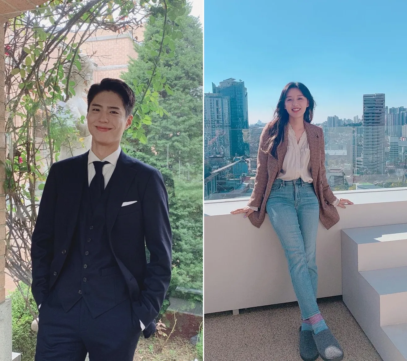 Credit: Twitter/bogummy & Instagram/geewonii