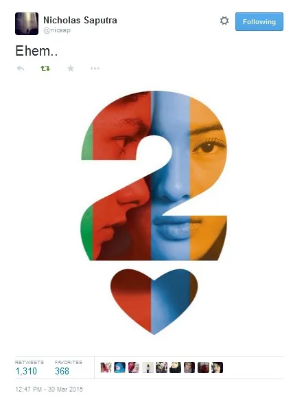 Update Nicholas Saputra tentang kemungkinan adanya sekuel AADC? © twitter.com/nicsap