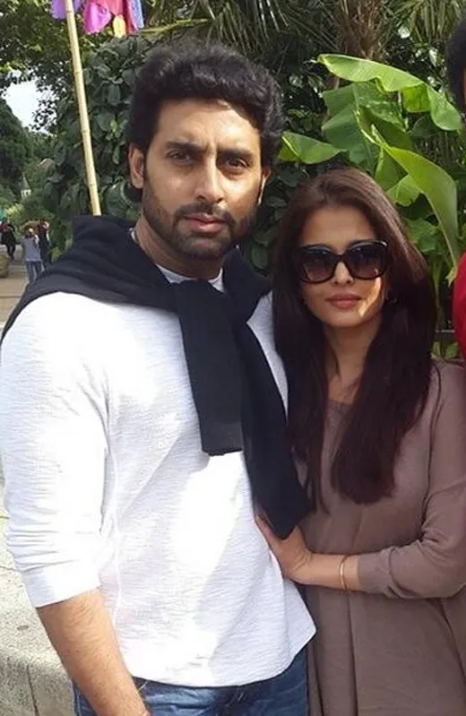 Aishwarya dan Abhishek memanfaatkan waktu berdua tanpa anak. @Apunkachoice