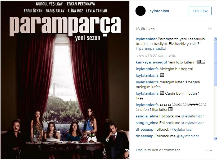 Ini dia poster terbaru serial 'Cansu & Hazal' season 2 © Instagram.com/leylatanlar