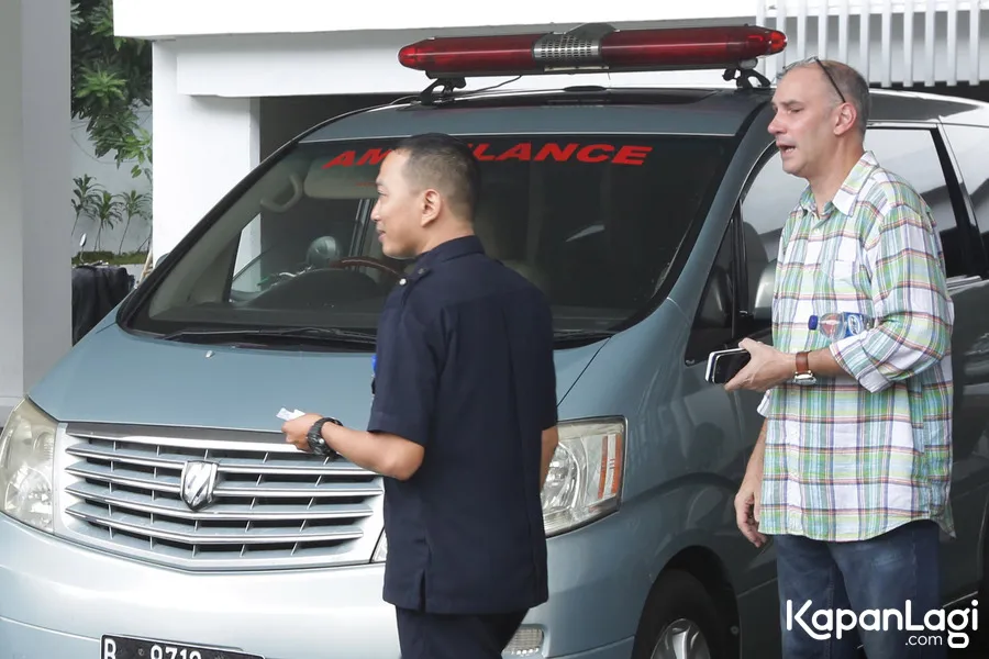 Eliseo Raket putra Bondan Winarno mengungkap kronologi meninggalnya sang ayah. ŠKapanLagi.com/Budy Santoso